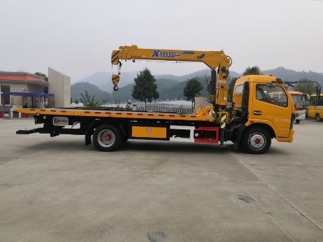 HBCT5120TQZP6B  4-ton telescopic arm all-round rescue Wrecker truck-Dongfeng China factory