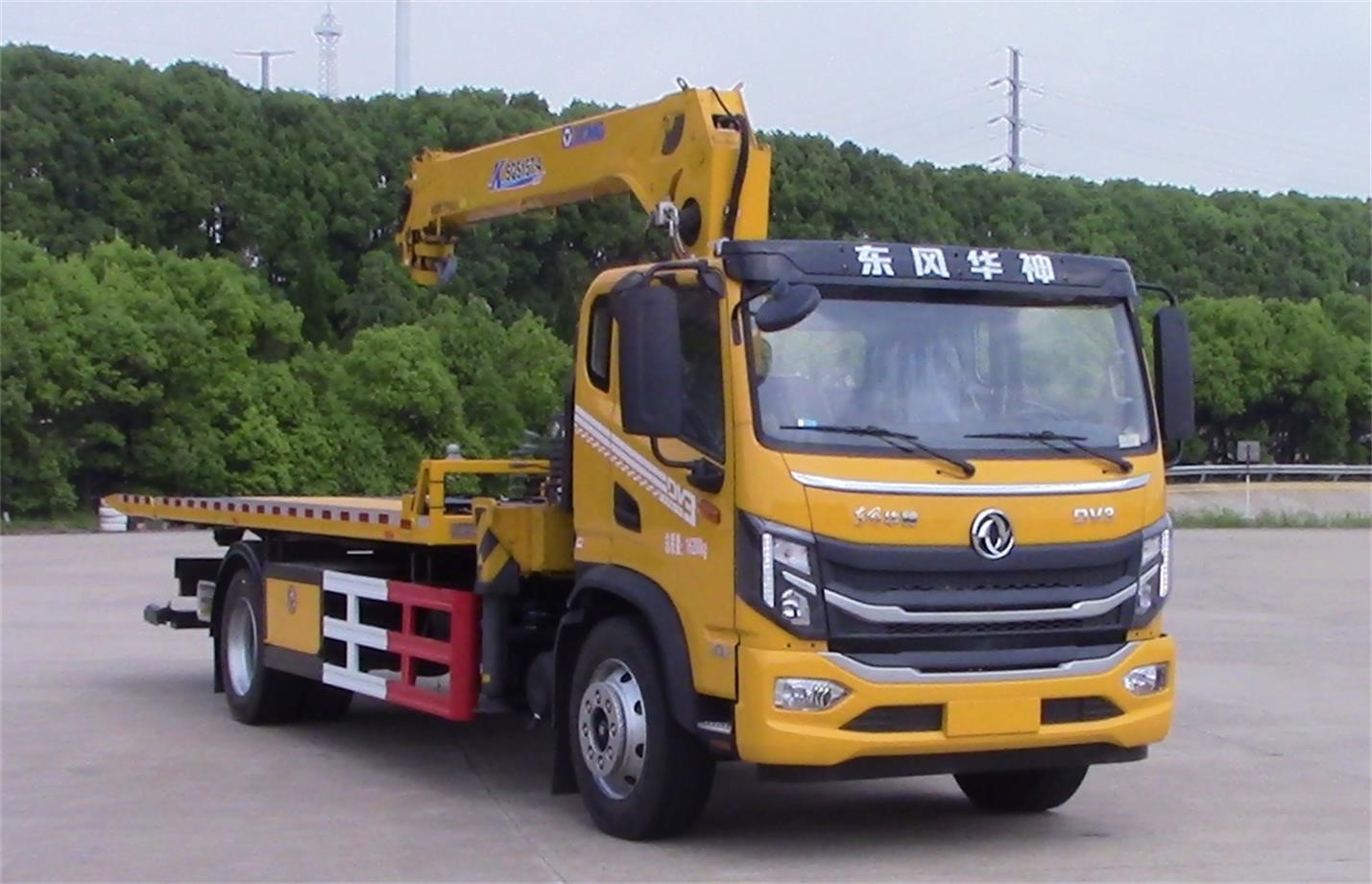 HBCT5162TQZP6B  6.3 ton telescopic arm all-round rescue Wrecker truck-Dongfeng for sale