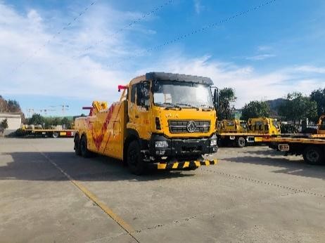 HBCT5253TQZL6A  6×4 Heavy-duty combined Wrecker truck-Dongfeng from  manufacturer