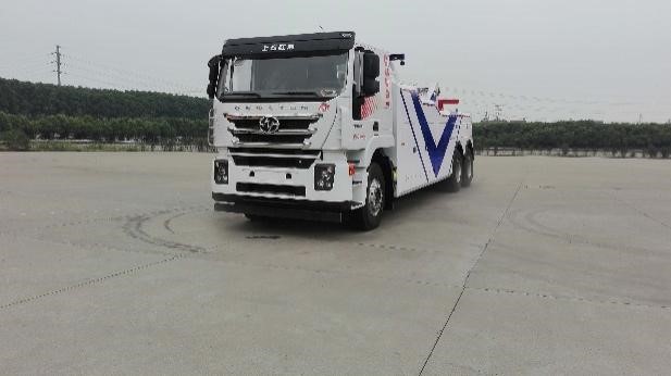 HBCT5340TQZL6A  6×4 Heavy-duty combined Wrecker truck-Hongyan from China factory