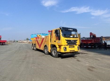 HBCT5440TQZL6A  8×4 Heavy-duty combined Wrecker truck-Hongyan for sale