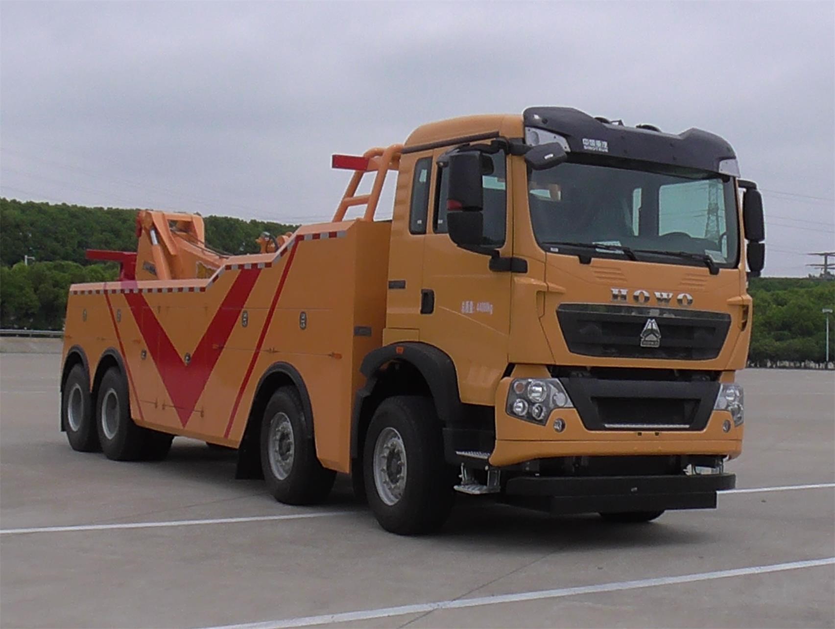 HBCT5441TQZL6A  8×4 Heavy-duty combined Wrecker truck-Howo from factory